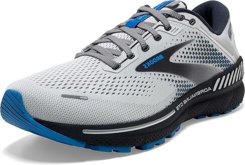 Brooks Adrenaline Gts 22 Sneakers for Men - Textile Lining, Synthetic Sole, and Soft Cushioning for Smooth Ride in Kuwait