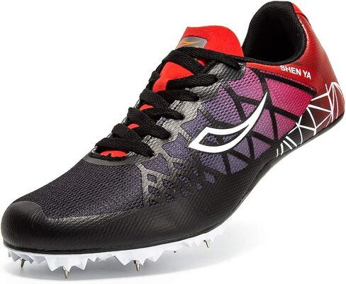Ifrich Mens Womens Boys Girls Spikes Athletics Racing Running Shoes Track and Field Sneaker … in Kuwait