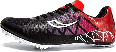Ifrich Mens Womens Boys Girls Spikes Athletics Racing Running Shoes Track and Field Sneaker … in Kuwait