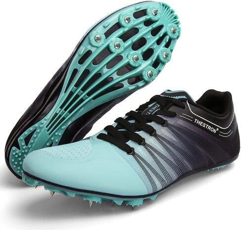 Track and Field Shoes Men Women Kids Spikes Sneakers Track Race Jumping Sneakers Girls Professional Running Nail Spikes Shoes Boys in Saudi Arabia