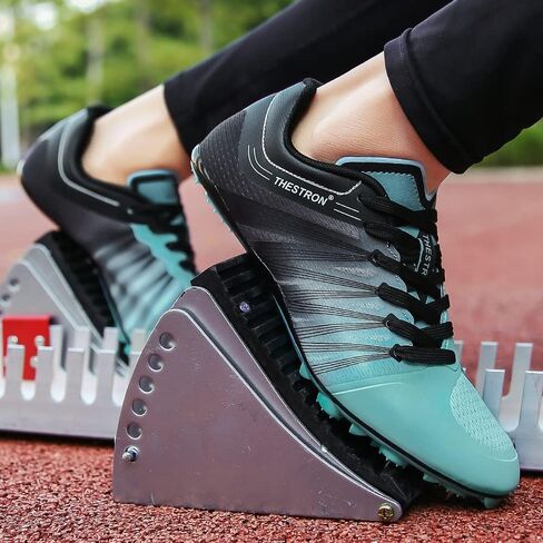 Track and Field Shoes Men Women Kids Spikes Sneakers Track Race Jumping Sneakers Girls Professional Running Nail Spikes Shoes Boys in Saudi Arabia