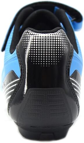Punelmo Men's Highlighted Stripes Breathable Cycling Shoes with Look Delta Cleats Road Bike Shoes Indoor Bicycle Spinning Riding Shoe in Saudi Arabia