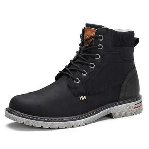 Mishansha Mens Hiking Boots Womens Winter Warm Snow Boot Water Resistant Non Slip Soft Lined