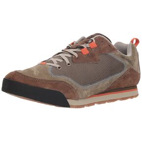 حذاء التنزه رجالي Burnt Rock للسفر من الجلد السويدي من Merrell in Kuwait