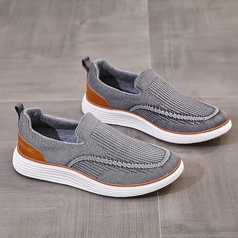 أحذية مشي رجالية من YOJANEO مصنوعة من نسيج مريح سهل الارتداء أحذية رياضية للرجال أحذية بدون كعب أنيقة للرجال in Kuwait