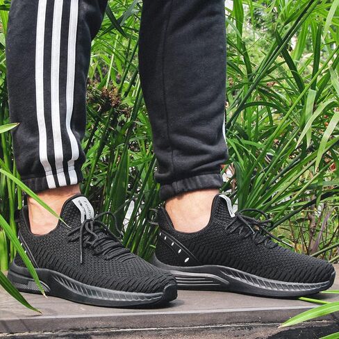 Feethit Mens Slip On Walking Shoes Blade Tennis Shoes Non Slip Running Shoes Lightweight Workout Shoes Breathable Mesh Fashion Sneakers in Kuwait