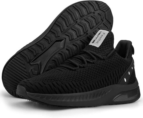 Feethit Mens Slip On Walking Shoes Blade Tennis Shoes Non Slip Running Shoes Lightweight Workout Shoes Breathable Mesh Fashion Sneakers in Kuwait