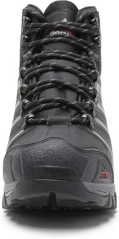 NORTIV 8 Men's Ankle High Waterproof Hiking Boots Outdoor Lightweight Shoes Trekking Trails Armadillo in Kuwait