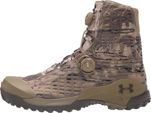 Under Armour Men's CH1 Gore Tex Hiking Boot, Bayou (300)/Ridge Reaper Camo Barren, 12 in Saudi Arabia