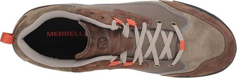 حذاء التنزه رجالي Burnt Rock للسفر من الجلد السويدي من Merrell in Kuwait