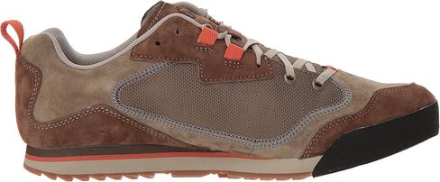 حذاء التنزه رجالي Burnt Rock للسفر من الجلد السويدي من Merrell in Kuwait