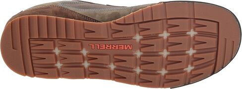 حذاء التنزه رجالي Burnt Rock للسفر من الجلد السويدي من Merrell in Kuwait