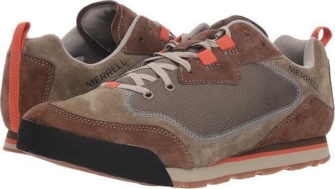 حذاء التنزه رجالي Burnt Rock للسفر من الجلد السويدي من Merrell in Kuwait
