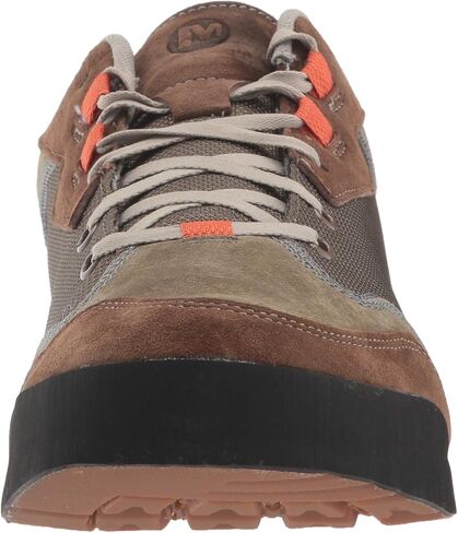 حذاء التنزه رجالي Burnt Rock للسفر من الجلد السويدي من Merrell in Kuwait