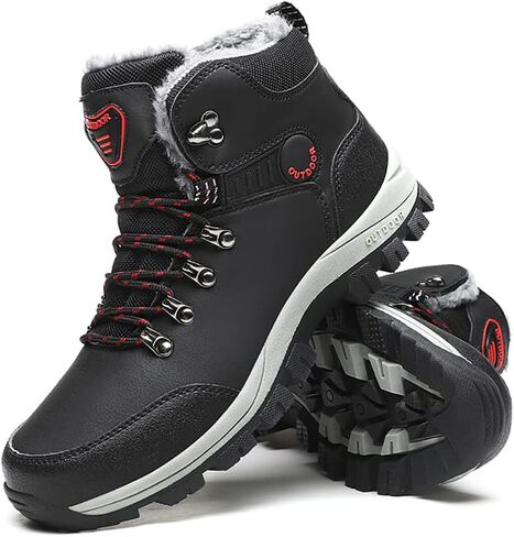 Men's Hiking Boots Snow Sports Boots High Top Outdoor Waterproof Work Boots in Saudi Arabia