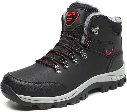 Men's Hiking Boots Snow Sports Boots High Top Outdoor Waterproof Work Boots in Saudi Arabia