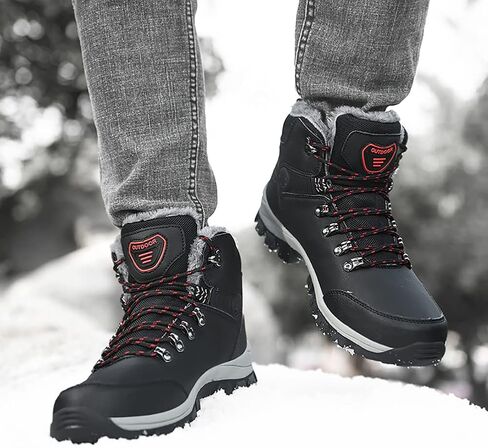 Men's Hiking Boots Snow Sports Boots High Top Outdoor Waterproof Work Boots in Saudi Arabia