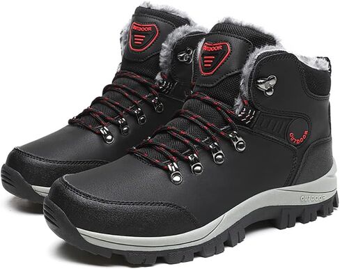 Men's Hiking Boots Snow Sports Boots High Top Outdoor Waterproof Work Boots in Saudi Arabia