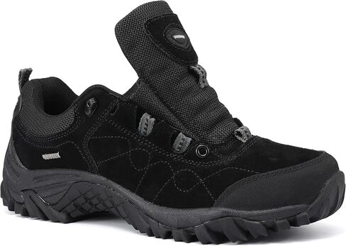Mens Hiking Shoes for Men Non Slip Low Top Walking Lightweight Outdoor Trailing Trekking Shoes in Saudi Arabia