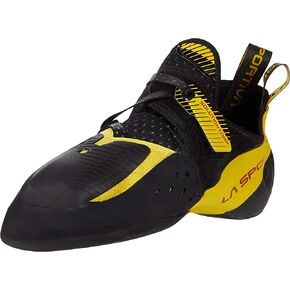 La Sportiva Mens Solution Comp Rock Climbing Shoes | Performance Climber, Soft & Sensitive Slipper, Extra Toe Rubber, Precise Fit, 1 Strap Hook & Loop in Saudi Arabia