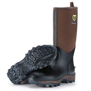 TIDEWE Rubber Neoprene Boots for Men and Women, Waterproof Rain Boot | Sturdy 6mm Neoprene Hunting Boots for Arctic Outdoor Use, Heat-Retaining Insulation Rain Boots with Reinforced Toe in Saudi Arabia