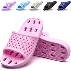 Xomiboe Shower Shoes Men Quick Drying Women Shower Sandals Non-Slip Comfortable House Slippers Bathroom Hotel Flip Flops Slides With Students Gym in Kuwait