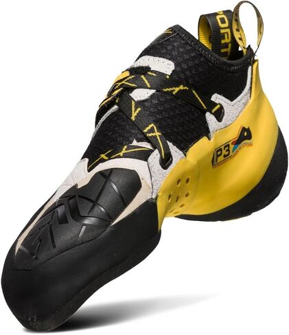 حذاء La Sportiva الرجالي لتسلق الصخور | متسلق عالي الأداء، تصميم شبشب داعم، مقاس دقيق، 1 خطاف وحلقة للحزام in Kuwait