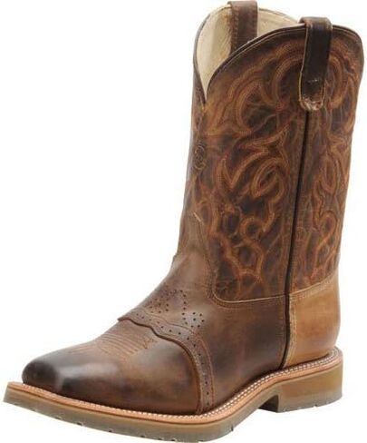 Double H Men's Distressed Folklore Steel Toe Roper Work Boot in Saudi Arabia