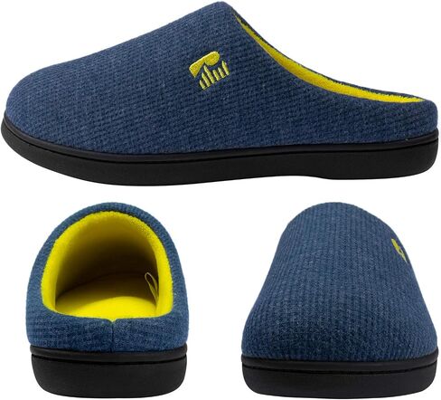 RockDove Men's Original Two-Tone Memory Foam Slipper in Kuwait