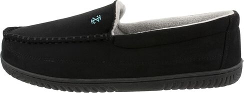 IZOD Men's Two-Tone Moccasin Slipper, Warm Soft Classic Slip-On, Men's Sizes 8 to 13 in Saudi Arabia