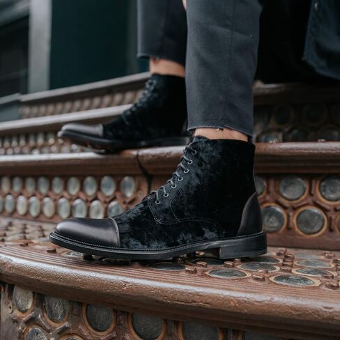 TAFT Jack Boot Handcrafted Leather and Wool Men's Dress Boot in Kuwait