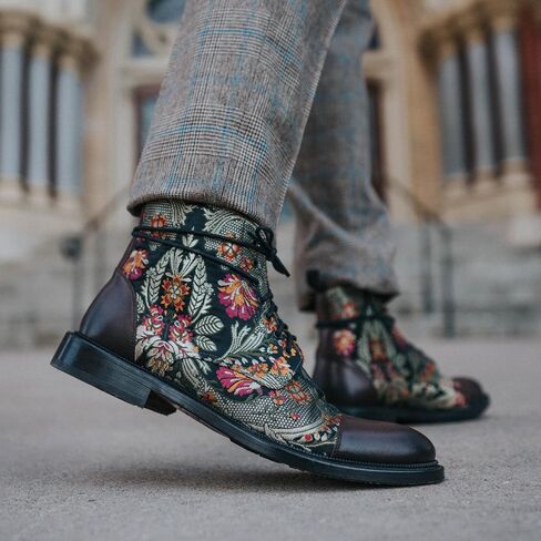 TAFT Jack Boot Handcrafted Leather and Wool Men's Dress Boot in Kuwait