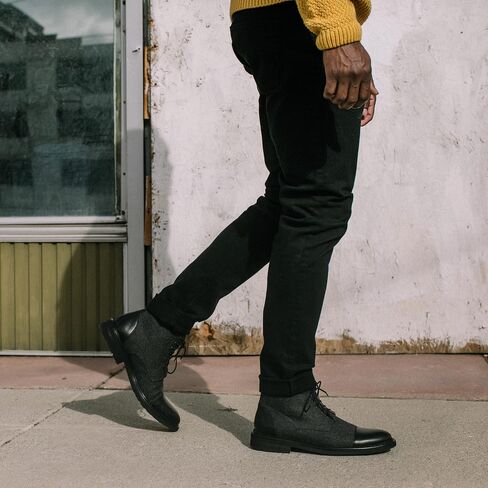TAFT Jack Boot Handcrafted Leather and Wool Men's Dress Boot in Kuwait