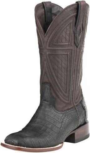 Stetson Men's Caiman Belly Western Boot Square Toe in Saudi Arabia