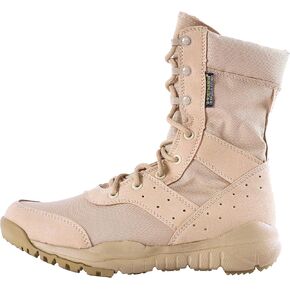WWOODTOMLINSON Men's LD Lightweight Combat Boots Microfiber/Suede Leather Military Tactical Boots