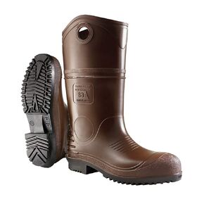 Dunlop 8408614 DURAPRO XCP Boots with Safety Steel Toe, 100% Waterproof Polyblend PVC Material, Comfortable DURAPRO Energizing Insoles, Lightweight and Durable Protective Footwear, Men Size 14/Women Size 16