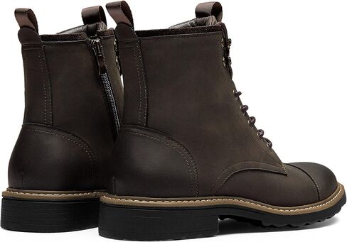 Vostey Mens Boots Motorcycle Casual Boots For Men Waterproof Chukka Boots Mens in Kuwait