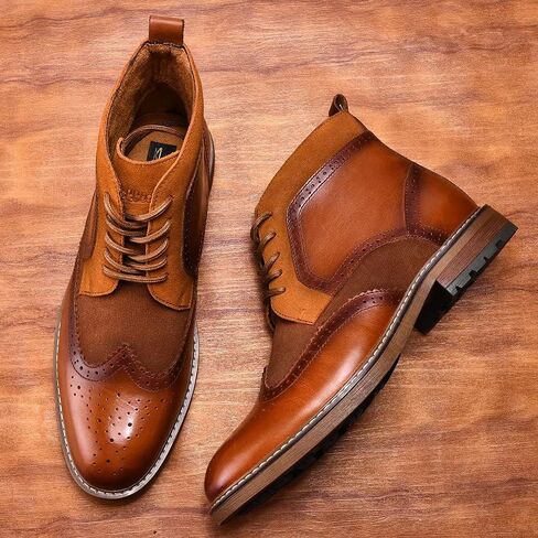Arkbird Chelsea Ankle Boots for Men Genuine Leather Oxford Casual and Formal Dress Boot in Saudi Arabia
