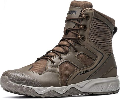 CQR Men's Military Tactical Boots, Lightweight 6 Inches Combat Boots, Durable EDC Outdoor Work Boots in Saudi Arabia