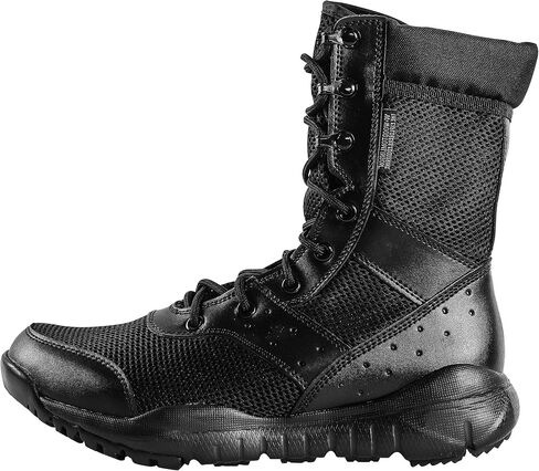 WWOODTOMLINSON Men's LD Lightweight Combat Boots Microfiber/Suede Leather Military Tactical Boots in Saudi Arabia