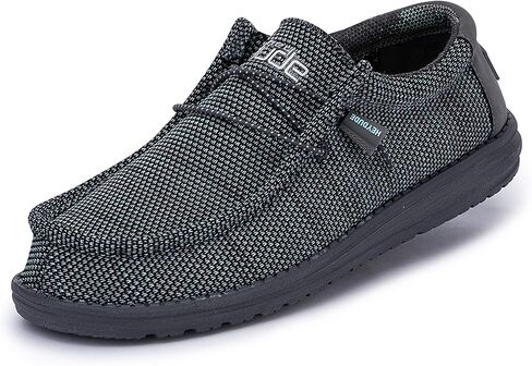 Hey Dude Men's Wally Kite Various Sizes and Colors | Men’s Shoes | Men's Lace-Up Loafers | Lightweight and Comfortable in Saudi Arabia
