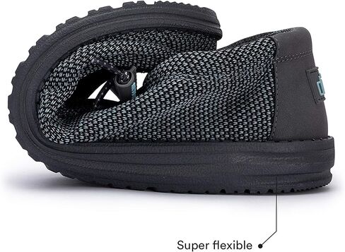 Hey Dude Men's Wally Kite Various Sizes and Colors | Men’s Shoes | Men's Lace-Up Loafers | Lightweight and Comfortable in Saudi Arabia