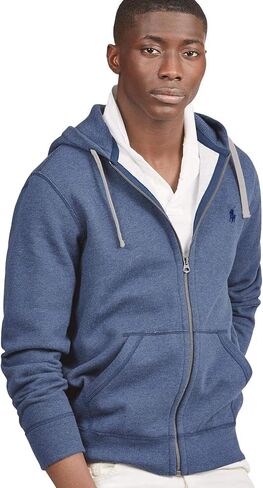 POLO RALPH LAUREN Men's Classic Full Zip Signature Fleece Hoodie Sweatshirt in Saudi Arabia