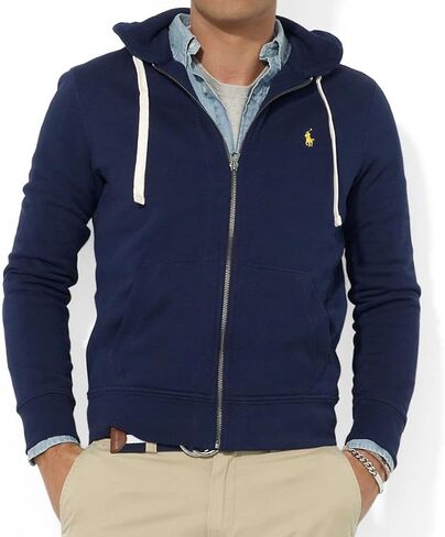 POLO RALPH LAUREN Men's Classic Full Zip Signature Fleece Hoodie Sweatshirt in Saudi Arabia