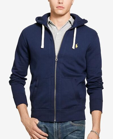 POLO RALPH LAUREN Men's Classic Full Zip Signature Fleece Hoodie Sweatshirt in Saudi Arabia