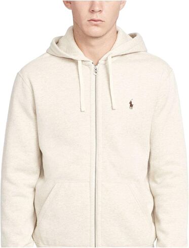 POLO RALPH LAUREN Men's Classic Full Zip Signature Fleece Hoodie Sweatshirt in Kuwait