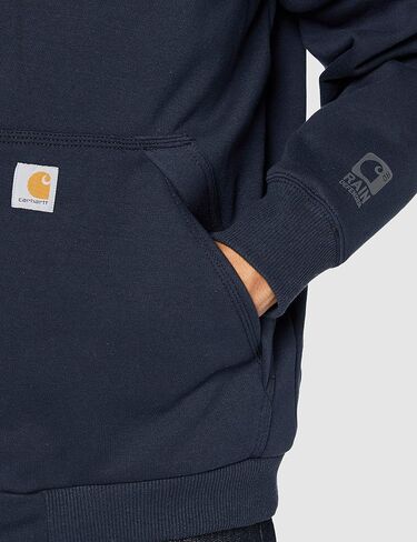سويت شيرت Carhartt للرجال من Rain Defender ذو مقاس مريح متوسط ​​الوزن ومبطن بسحاب كامل in Saudi Arabia
