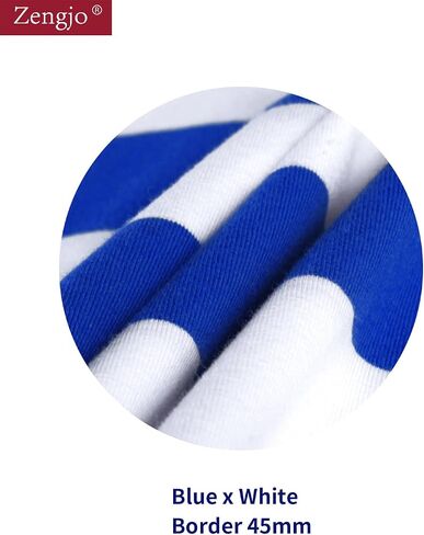Zengjo Men's Casual Cotton Spandex Striped Crewneck Long-Sleeve T-Shirt Basic Pullover Stripe tee Shirt in Saudi Arabia