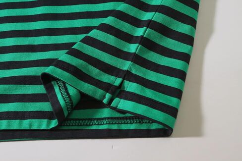 SSLR-Long-Sleeve-Tee-Shirts-for-Men-Striped T Shirts Crewneck Cotton Causal in Saudi Arabia