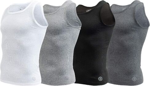 AEROPOSTALE Mens Tank Tops A Shirts Mens Undershirts Contour Fit 4 Pack Tank Top for Men in Saudi Arabia